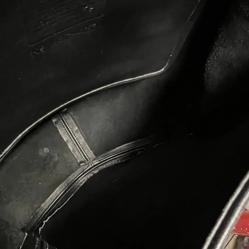 Vintage 1994 Coach Black Leather SoHo Bac Sac Backpack 4134 Made in USA w/ Card - Picture 12 of 12